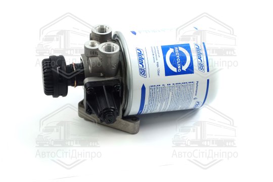 Осушувач повітря пневматичної гальмівної системи з регулятором тиску (RIDER)