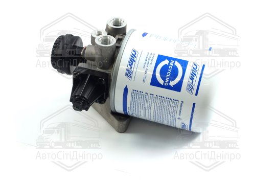 Осушувач повітря пневматичної гальмівної системи з регулятором тиску (RIDER)