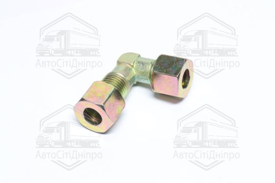 З'єднувач пневматичний L- подібний різьбовий (Dвнут.=10мм, М16х1,5) (RIDER)