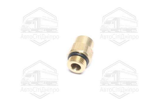 З'єднувач пневматичний цанговий M16x1.5/10 (латунний) (RIDER)