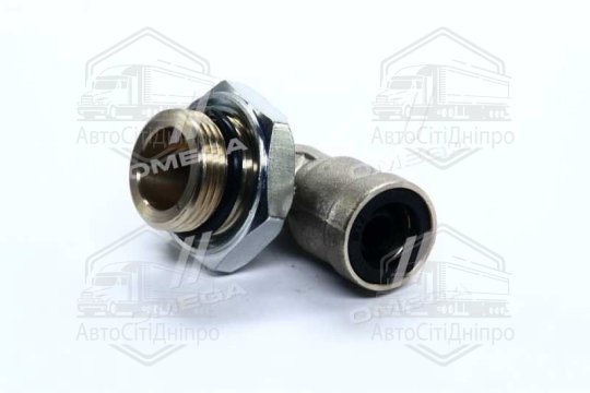 З'єднувач пневматичний цанговий L- подібний M22x1.5/12 (RIDER)