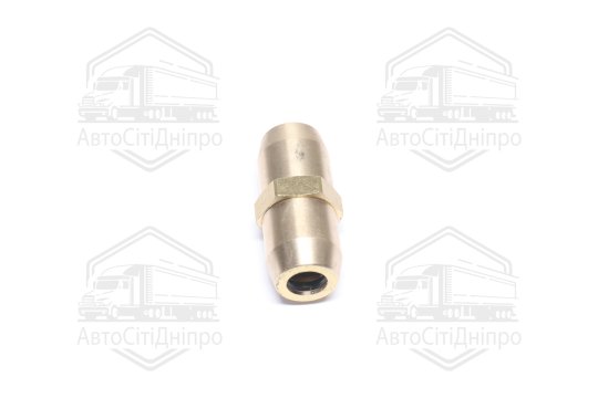 З'єднувач пневматичний розбірний прямий 10x10 (латунний) (RIDER)