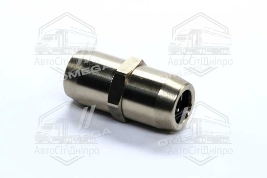 З'єднувач пневматичний розбірний прямий 14x14 (латунний) (RIDER)