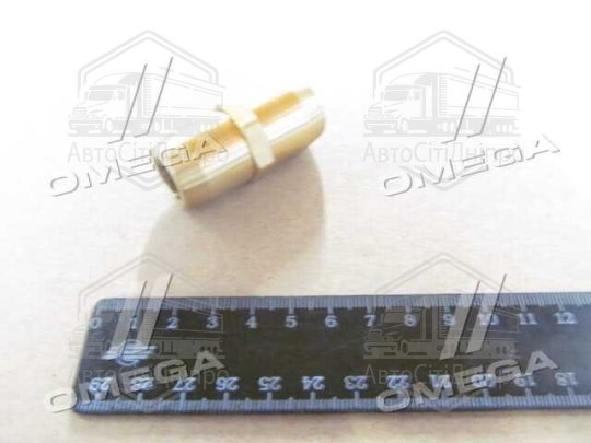 З'єднувач пневматичний розбірний прямий 14x14 (латунний) (RIDER)