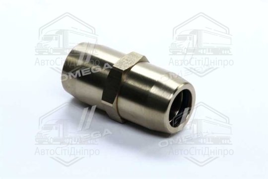 З'єднувач пневматичний розбірний прямий 16x16 (латунний) (RIDER)