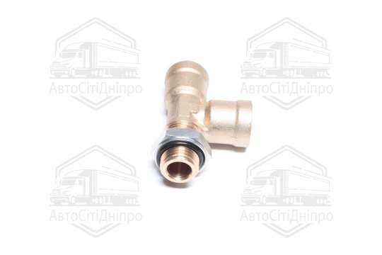 З'єднувач пневматичний Т- подібний вертикальний M16x1,5-10/10 (RIDER)