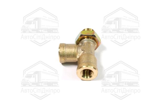 З'єднувач пневматичний Т- подібний вертикальний M16x1, 5/М12х1, 5 (RIDER)