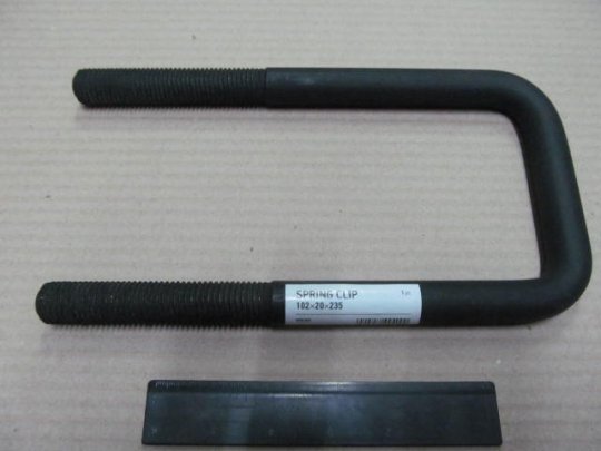 Стремянка ресори 102x20x235 VOLVO (з гайками) (RIDER)