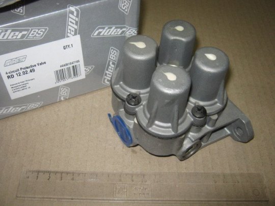 Кран захисний. 4-х контурний RENAULT (RIDER)