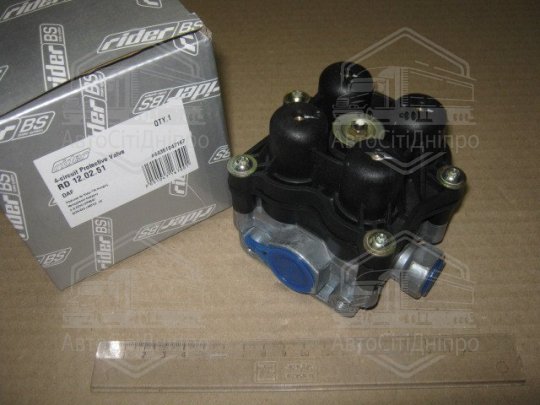 Кран захисний 4-х контурний DAF (RIDER)