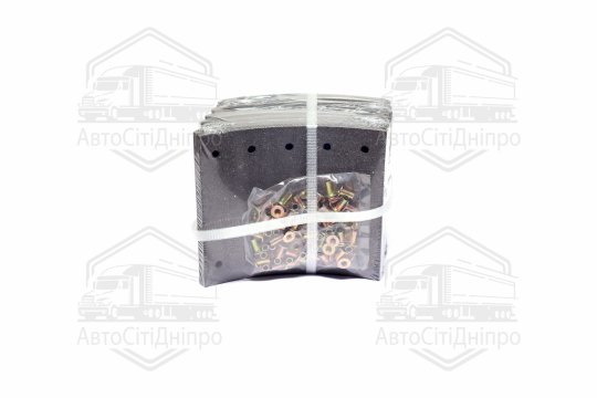 Накладка торм.CERAMIC (компл. на вісь) 1-й рем. 180x220x18.5/11.5 BPW, KASSBOHRER, SAF (RIDER)