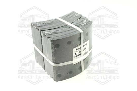 Накладка торм.CERAMIC (компл. на вісь) 3-й рем. 180x220x20.5/13.5 BPW, KASSBOHRER, SAF (RIDER)