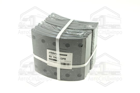 Накладка торм.CERAMIC (компл. на вісь) 3-й рем. 180x220x20.5/13.5 BPW, KASSBOHRER, SAF (RIDER)