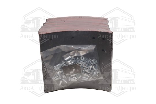 Накладка гальм. (компл. на вісь) 419х178 (Відп.6,35мм) 1-й рем. ROR TA, FRUEHAUF (RIDER)