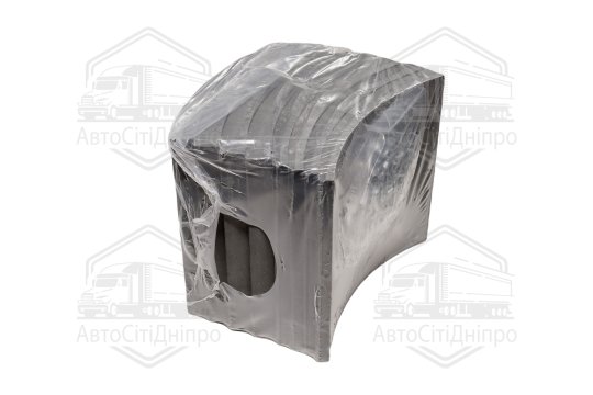 Накладка гальм. (компл. на вісь) 419х178 (Відп.6,35мм) станд. ROR TA, TC, FRUEHAUF (RIDER)