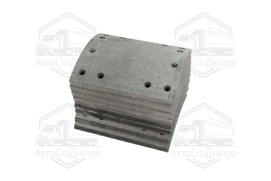 Накладка гальм. (компл. на вісь) із заклеп. 419х219,2 1-й рем. ROR, TRAILOR (RIDER)