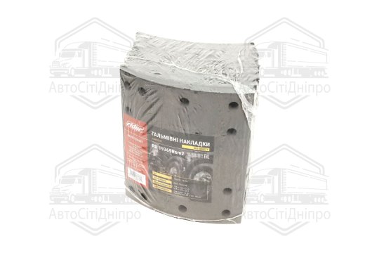 Накладка гальм. (компл. на вісь) із заклеп. 419х219,2 2-й рем. ROR, TRAILOR (RIDER)