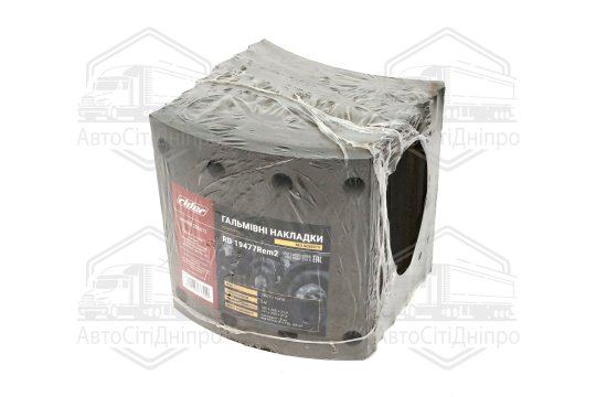 Накладка гальм. (компл. на вісь) із заклеп. 420х203,2 2-й рем. SAF (RIDER)