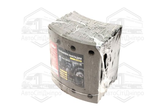 Накладка гальм. (компл. на вісь) із заклеп. 420х203,2 станд. SAF (RIDER)