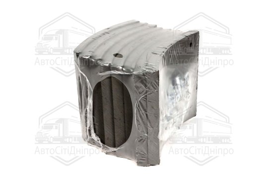 Накладка гальм. (компл. на вісь) із заклеп. 410x183 2-й рем. MAN F2000, F90, TGA, MB ACTROS (RIDER)