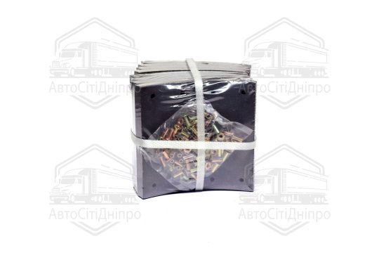 Накладка гальм. (компл. на вісь) 410x175 станд. VOLVO F10,12,16,FH12,16 (RIDER)