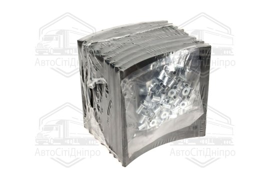 Накладка гальм. (компл. на вісь) 410х200 2-й рем. VOLVO F12, FH12, FL7, FL10 (RIDER)