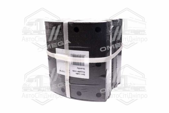 Накладка гальм. (компл. на вісь) 410х200 станд. VOLVO F12, FH12, FL7, FL10 (RIDER)