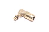 З'єднувач пневматичний L- подібний розбірний M10х1-D12х1,5 (латунний) (RIDER)