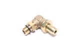 З'єднувач пневматичний L- подібний розбірний M14х1,5-D6х1 (латунний) (RIDER)