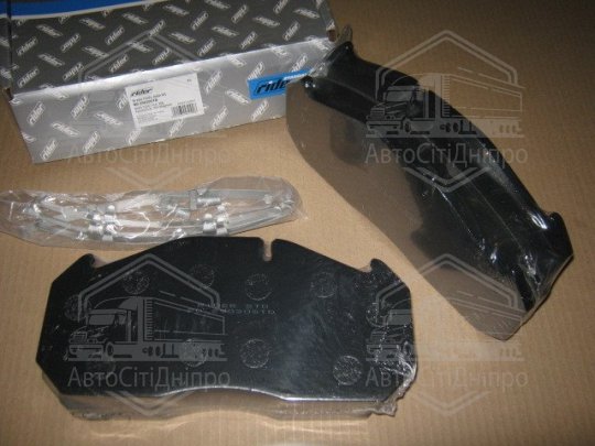 Колодка гальмівна дискова (комплект на вісь) лінійка  LONG LIFE (RIDER)