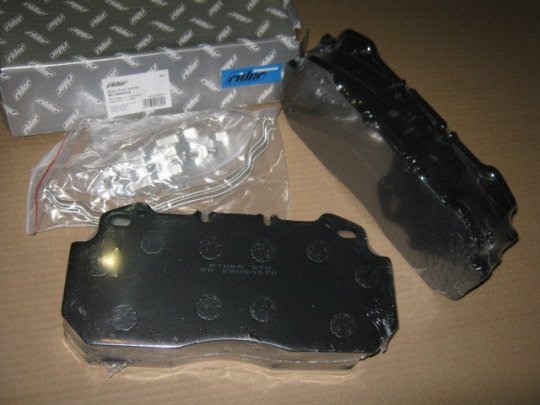 Колодка гальмівна дискова (комплект на вісь) лінійка  LONG LIFE (RIDER)