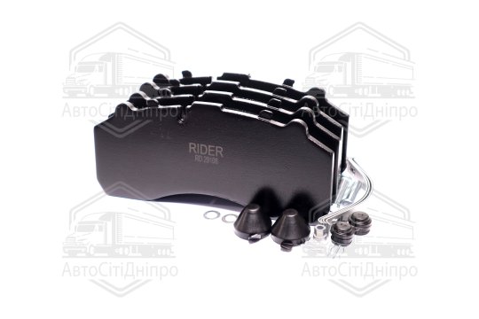 Колодка гальмівна дискова (комплект на вісь) лінійка HIGH POWER (RIDER)