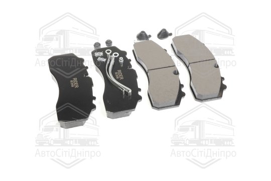 Колодка гальмівна дискова (комплект на вісь) лінійка HIGH POWER (RIDER)