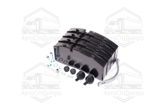 Колодка гальмівна дискова (комплект на вісь) лінійка HIGH POWER (RIDER)