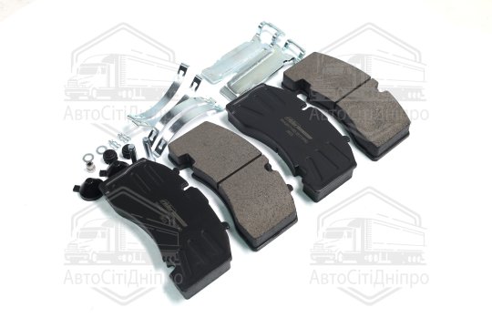 Колодка гальмівна дискова (комплект на вісь) лінійка HIGH POWER (RIDER)