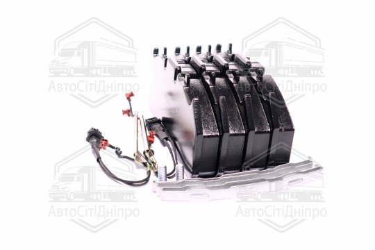 Колодка гальмівна дискова (комплект на вісь) лінійка HIGH POWER (RIDER)