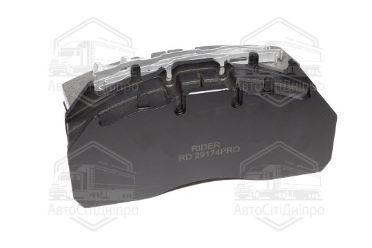 Колодка гальмівна дискова (комплект на вісь) лінійка HIGH POWER (RIDER)