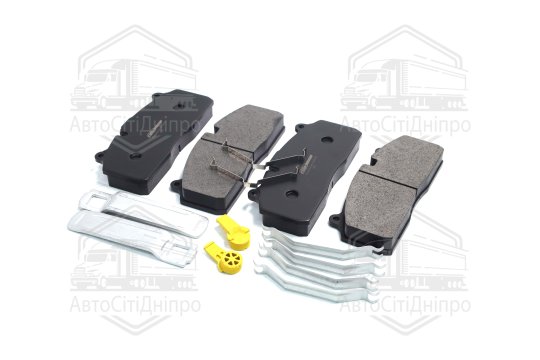 Колодка гальмівна дискова (комплект на вісь) лінійка HIGH POWER (RIDER)