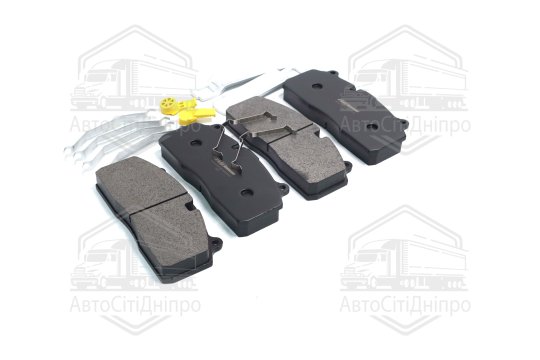 Колодка гальмівна дискова (комплект на вісь) лінійка HIGH POWER (RIDER)