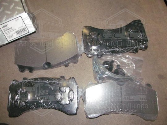 Колодка гальмівна дискова (комплект на вісь) лінійка HIGH POWER (RIDER)