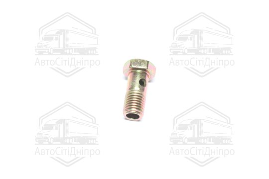 Штуцер шланга перепускний М12х1,5 (1 отвори) (RIDER)