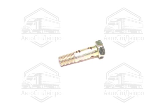 Штуцер шланга перепускний М8х1 (2 отв.) (RIDER)