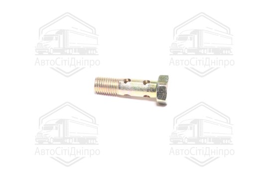 Штуцер шланга перепускний М8х1 (2 отв.) (RIDER)