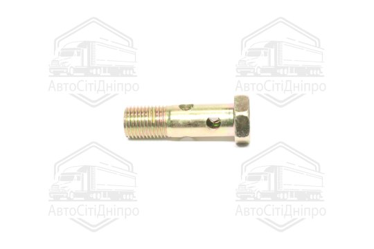 Штуцер шланга перепускний М14х1,5 (2 отв.) (RIDER)