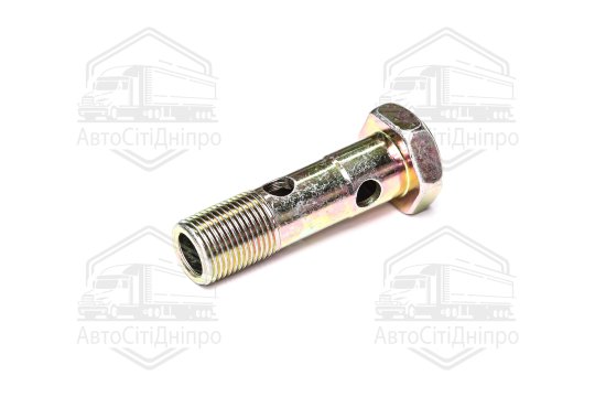 Штуцер шланга перепускний М18х1,5 (2 отв.) (RIDER)