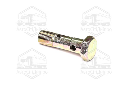 Штуцер шланга перепускний М18х1,5 (2 отв.) (RIDER)