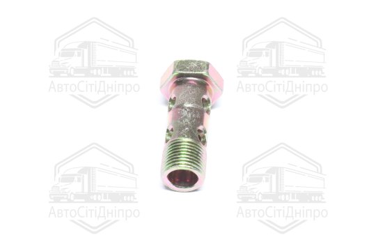 Штуцер шланга перепускний М18х1,5 (2 отв.) (RIDER)