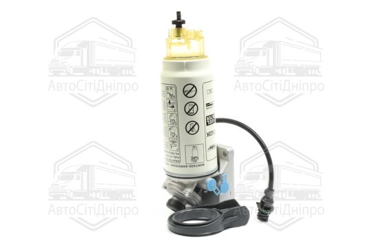 Фільтр паливний (сепаратор) з основою, кришкою-відстійником (420л/год) (з підігрівом) (RIDER)