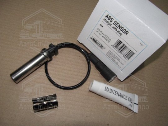 Датчик ABS BPW (прямий) зі штекером (RIDER)