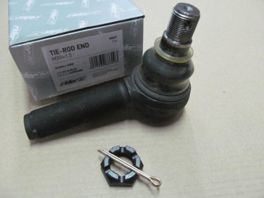 Наконечник М30 * 1,5, М24 * 1,5 * 140 тяги рул. DAF, MAN, MB, RENAULT, SCANIA прав. (RIDER)